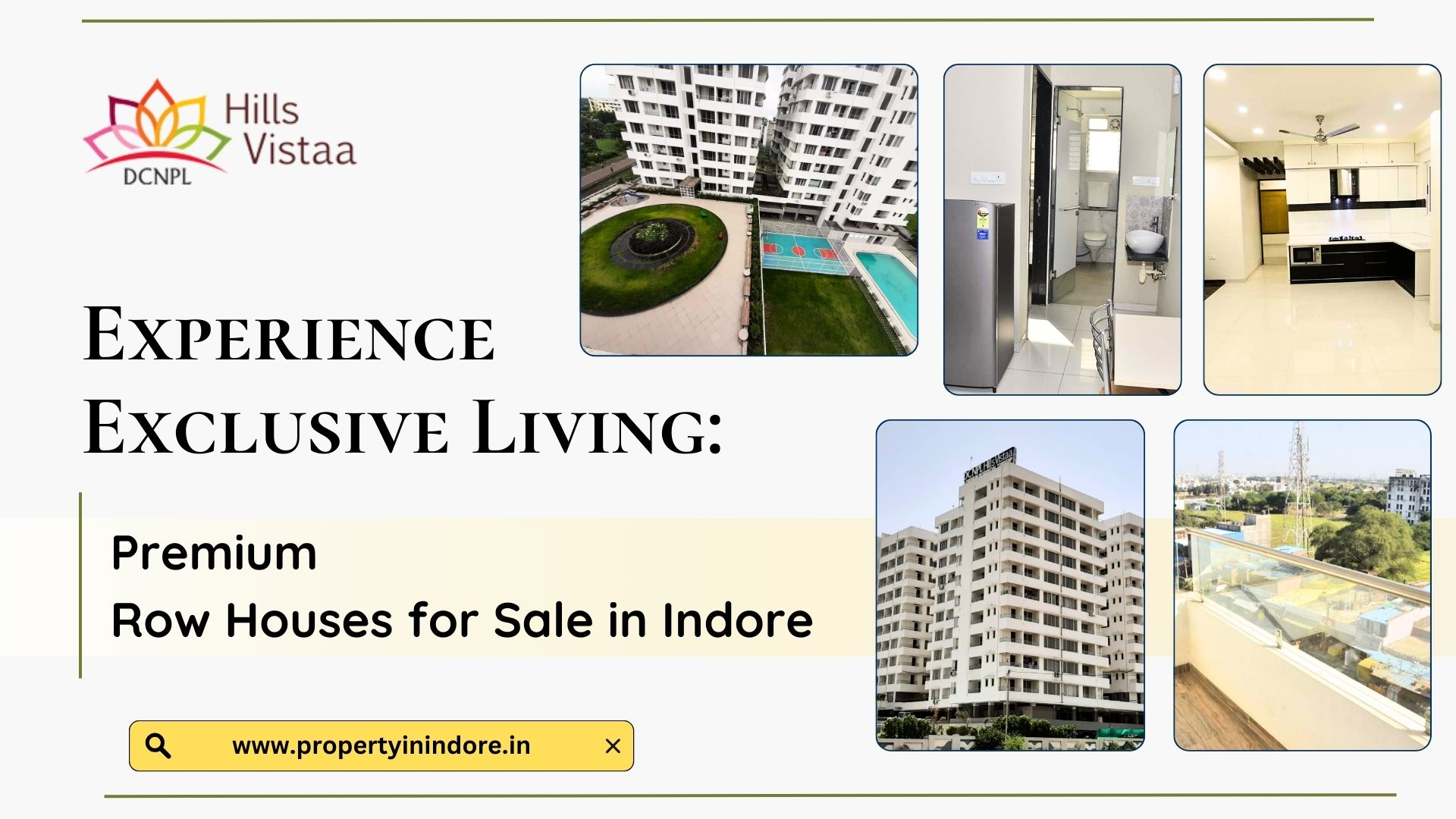 Experience Exclusive Living: Premium Row Houses for Sale in Indore
