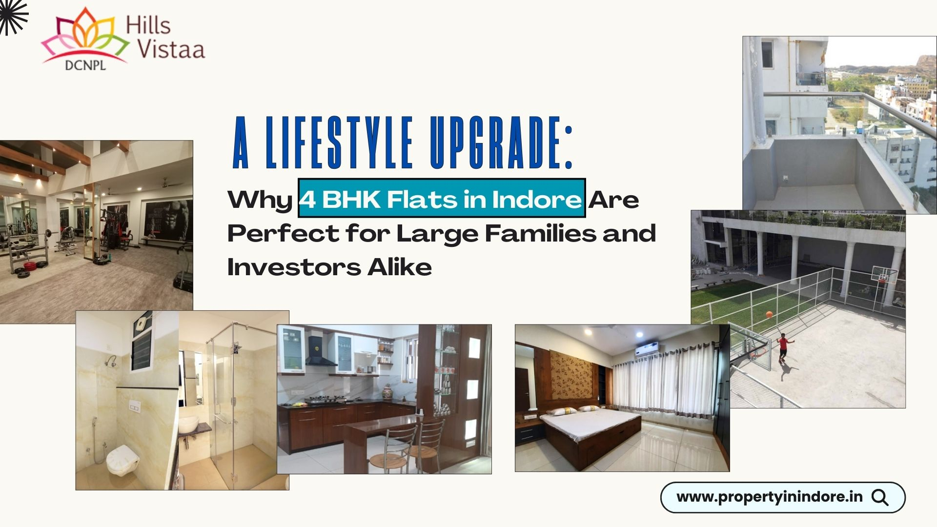 A Lifestyle Upgrade: Why 4 BHK Flats in Indore Are Perfect for Large Families and Investors Alike