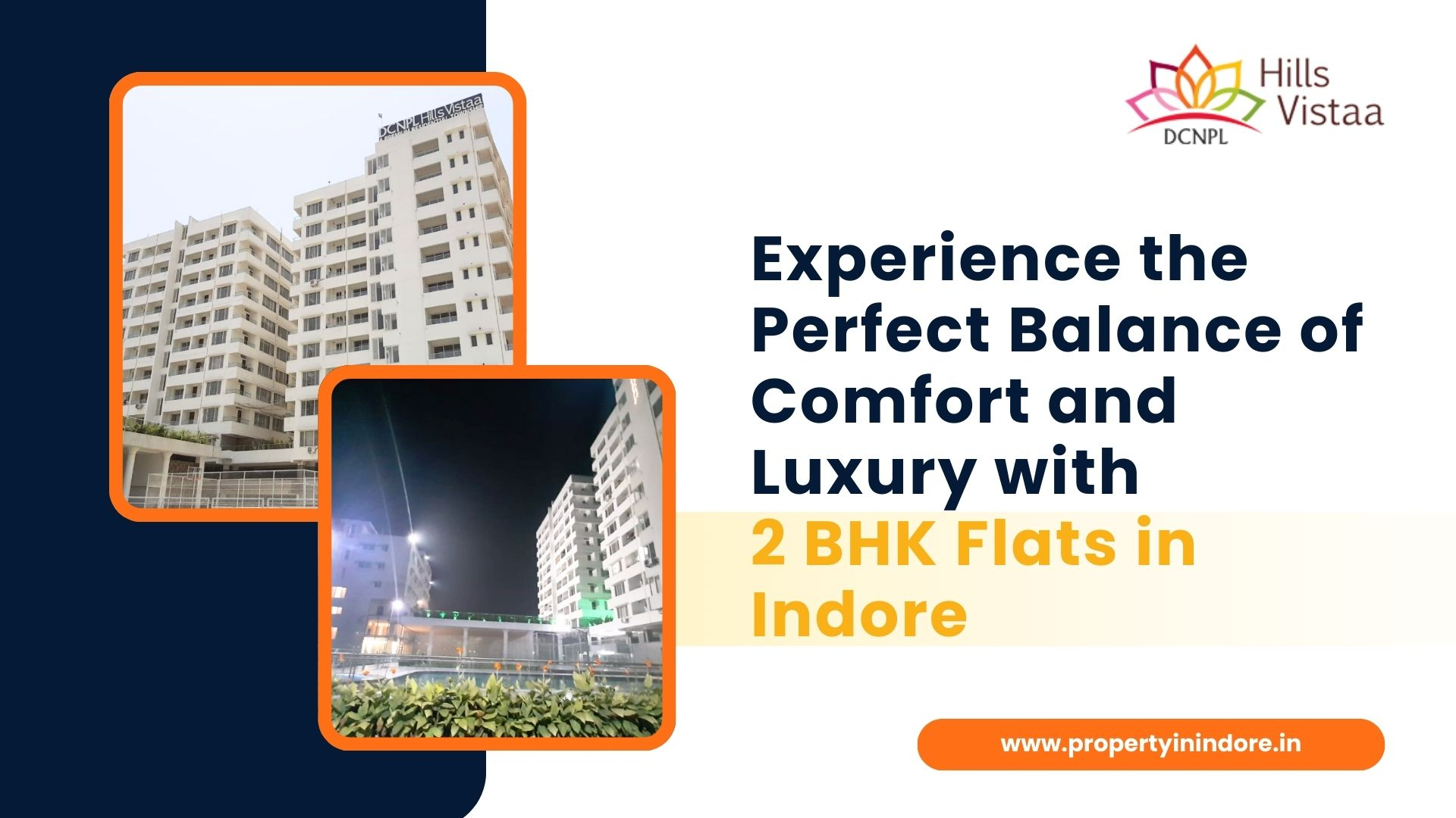 Experience the Perfect Balance of Comfort and Luxury with 2 BHK Flats in Indore
