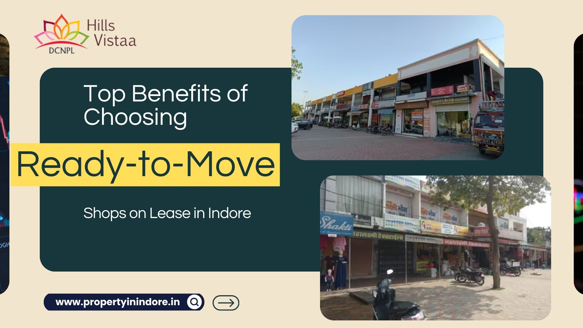 Top Benefits of Choosing Ready-to-Move Shops on Lease in Indore
